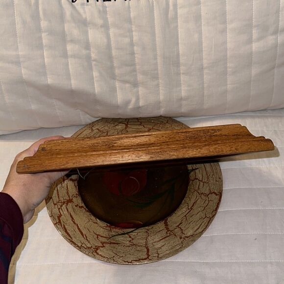 Vintage Stacked Wooden Frame with a Lighthouse Coastal Home Print - Picture 5 of 7